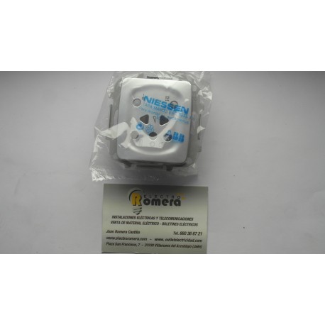 TAPA MANDO ESTEREO SERIE ARCO PLATA MATE 
