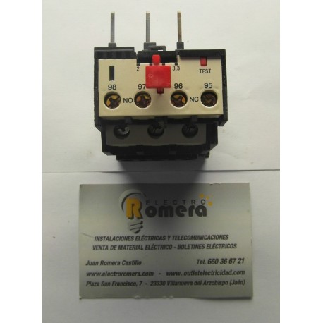 RELE TERMICO LOVATO 2 A 2,3 A NUEVO