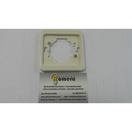PLACA 1 ELEMENTO EUROPOLI BLANCA