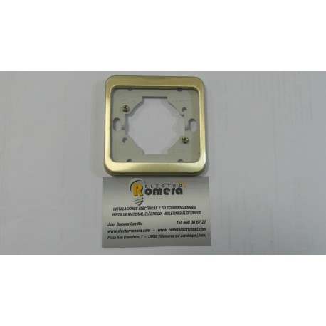 PLACA 1 ELEMENTO EUROPOLI BLANCA
