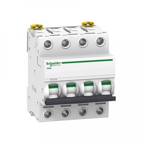  GENERAL ELECTRIC Interruptor  magnetotermico  PC60 4P 10A cur.C 6KA (2mod.)