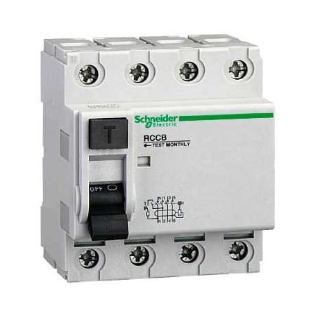 ID ID RCCB 4P 63A 300MA AC BY SCHNEIDER