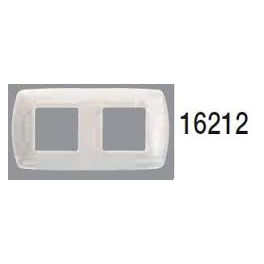 PLACA 4 MECANISMOS ESTR. CON BASTIDOR
