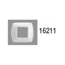 PLACA 1 MECANISMO ESTR. CON BASTIDOR BLANCO 16211