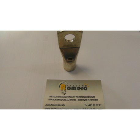 TERMINALES DE COBRE METALICOS  150MMX12 MM AGUJERO