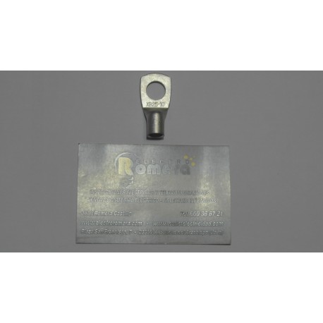 TERMINALES DE COBRE METALICOS 25MMX10 MM AGUJERO