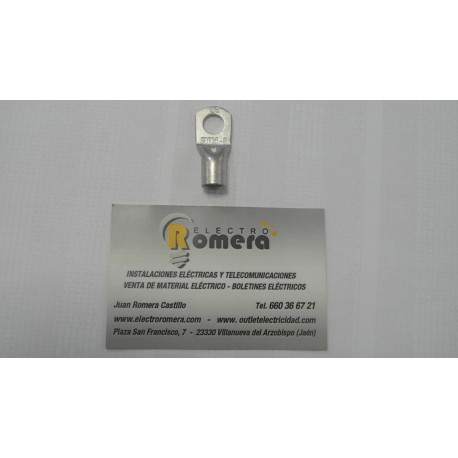 TERMINALES DE COBRE METALICOS 25MMX8 MM AGUJERO