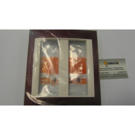 MARCO 2X4 MODULOS MAS BASTIDOR TERRACOTA MARFIL 