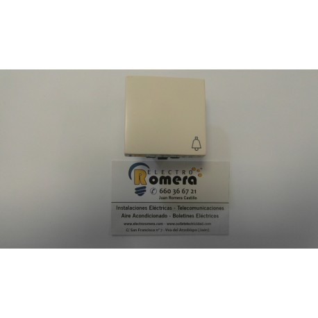 PLACA INTERMEDIA 2 MODULOS BLANCO