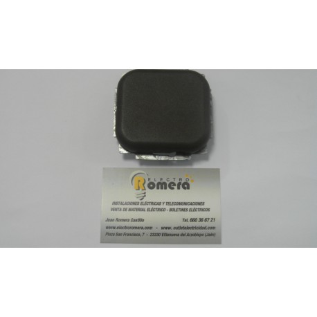 TAPA Y BOTON POTENCIOMETRO BJC IRIS NEGRO ANTRACITA 18760-AT