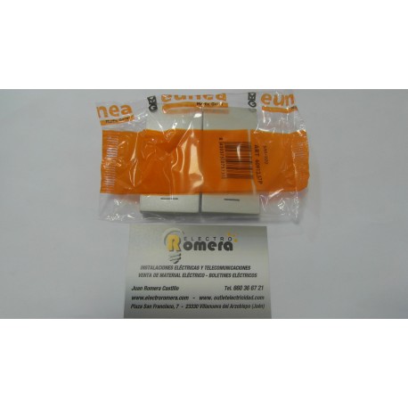 JUEGO DE DOS TECLAS SIMBOLO VISOR 35X70 PERLA SM 200 60912.57P