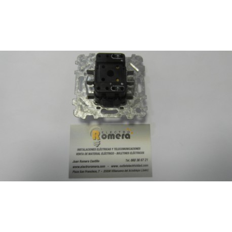 PULSADOR TIMBRE BLANCO MARFIL