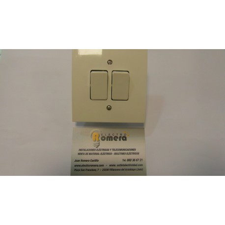 DOBLE INTERRUPTOR 
