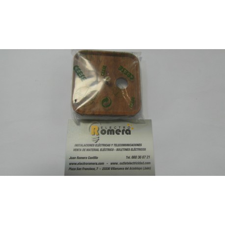 PLACA TV MADERA ROBLE CLARO 
