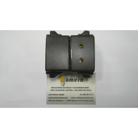 ENCHUFE +  CONMUTADOR GRAFITO 5627 GR