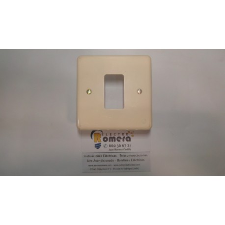 ENCHUFE BIPOLAR SERIE IMPACT MARFIL