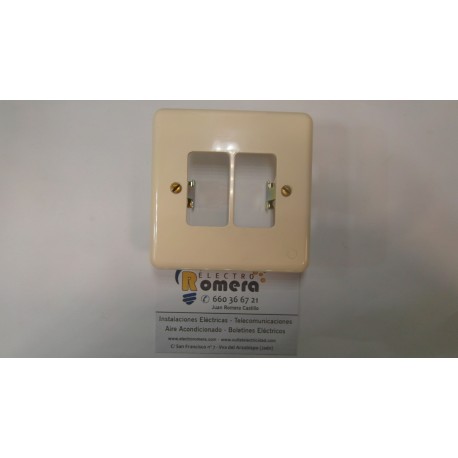 MARCO 2 ELEMENTO  SERIE IMPACT MARFIL