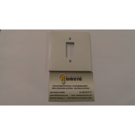 PLACA 1 ELEMENTO BLANCO RECUPERADO