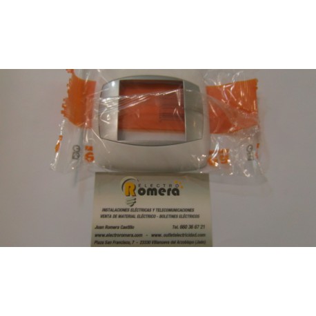 PLACA 1 ELEMENTO POLAR/ALUMINIO