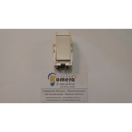 INTERRUPTOR BIPOLAR 16A 250V BLANCO