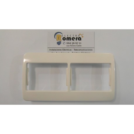 PLACA 2 ELEMENTOS HORIZONTAL 
