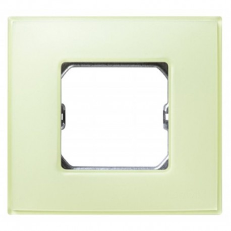 PLACA 3 ELEMENTOS SIN GARRAS Y OCN BASTIDOR BLANCO MATE