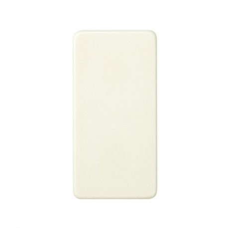 Pulsador luz modulo estrecho blanco nieve
