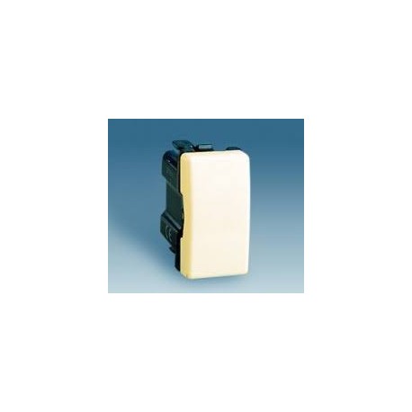 Pulsador luz modulo estrecho blanco nieve