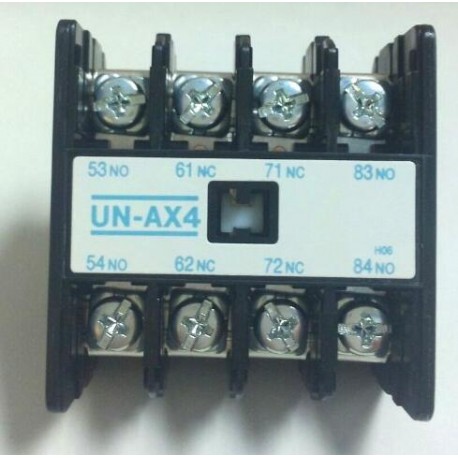 CONTACTOR AUXILIAR MITSUBISHI UN-AX4