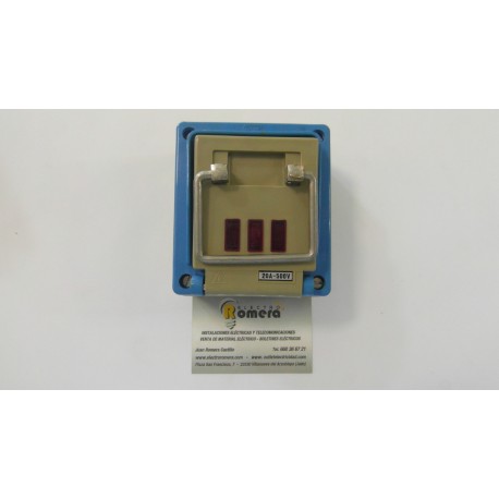 INTERRUPTOR II 16A 380V GRIS