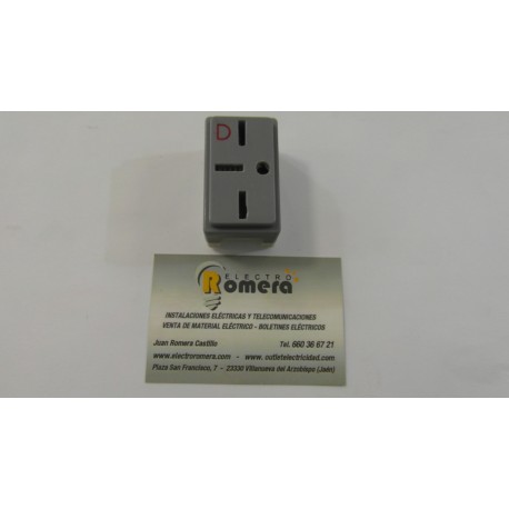 INTERRUPTOR II 16A 380V GRIS