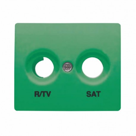 TAPA TOMA R/TV-SAT VERDE MINERVA 